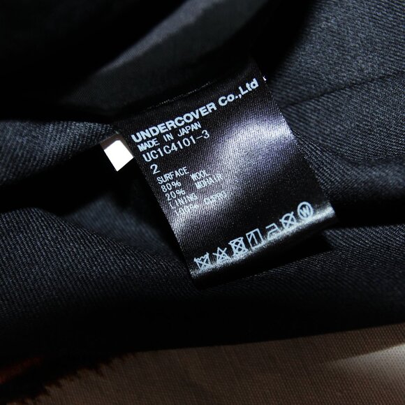 BNWT SS23 UNDERCOVER APPLIQUE DETAIL JACKET 2 - Picture 10 of 13